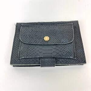 Milloo Italian Cowhide Leather with Snakeskin look Lole Wallet